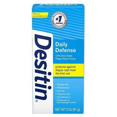 Desitin Daily Defense Baby Diaper Rash Cream Travel Size