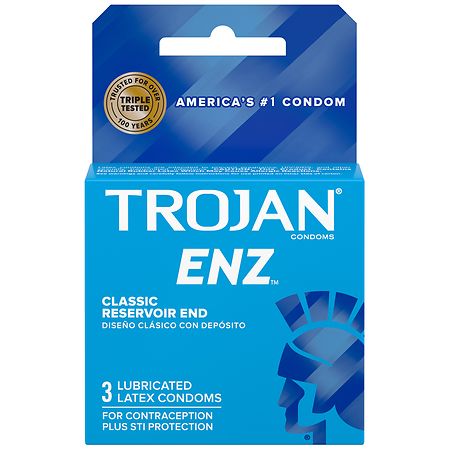 Trojan ENZ Premium Lubricated Latex Condoms