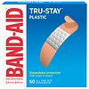 Band-Aid Tru-Stay Plastic Strips Adhesive Bandages All One Size-0
