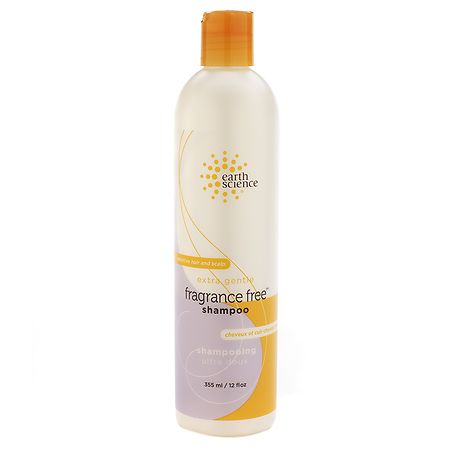 Earth Science Shampoo For Sensitive Hair & Scalp, Fragrance-Free