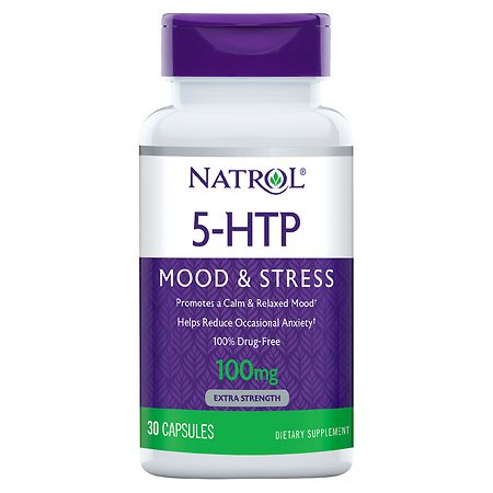 Natrol 5-HTP 100 mg Double Strength Capsules