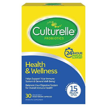 Culturelle Health & Wellness Daily Probiotic Immune Support Capsules