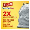 Glad ForceFlexPlus Tall Kitchen Drawstring Trash Bags Fresh Clean with Febreze, 13 Gallon Grey-9