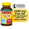 Nature Made Burp Less Fish Oil 1200 mg Softgels-6