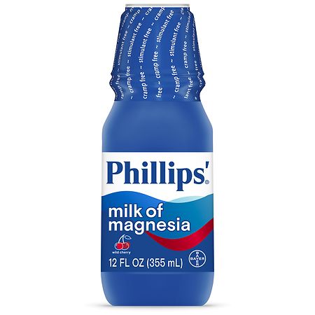 Phillips' Milk of Magnesia Saline Laxative Wild Cherry