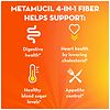 Metamucil Natural Psyllium Husk Powder Fiber Supplement, 4-in-1 Fiber, No Sweeteners Original Smooth-2