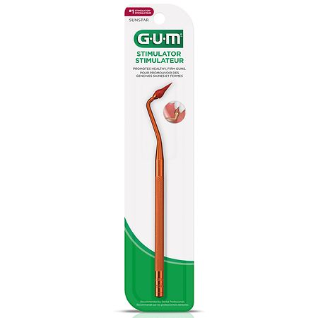 G-U-M Stimulator Permanent Handle & Rubber Tip