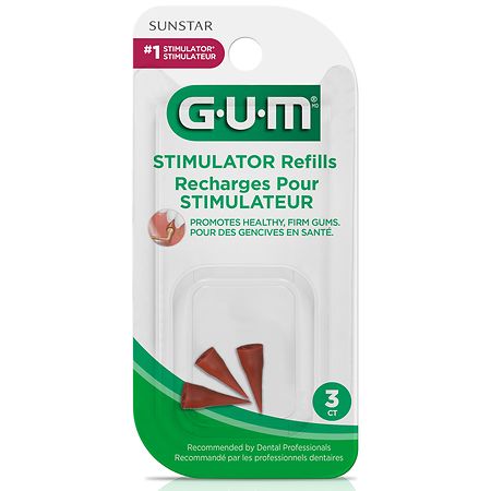 G-U-M Stimulator Rubber Tip Refills