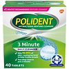 Polident 3 Minute Antibacterial Denture Cleanser Effervescent Tablets Triple Mint-0