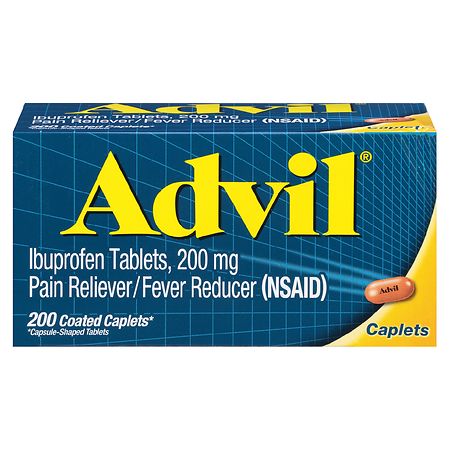 Advil Coated Caplets Pain Reliever /  Fever Reducer