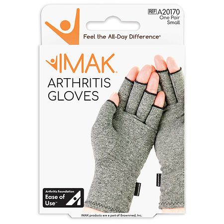 IMAK Compression Arthritis Relief Gloves Small