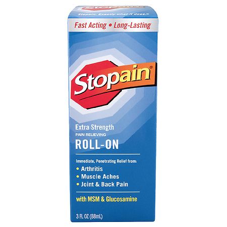 Stopain Extra Strength Pain Relieving Roll-On