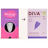 The DivaCup Model 1 Reusable Menstrual Cup-2