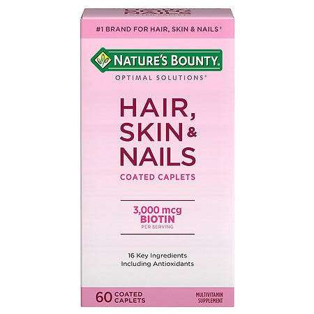 Nature's Bounty Optimal Solutions Hair, Skin & Nails Caplets