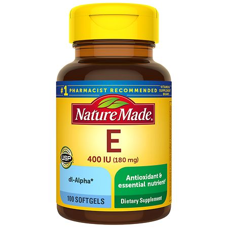 Nature Made Vitamin E 180 mg (400 IU) dl-Alpha Softgels
