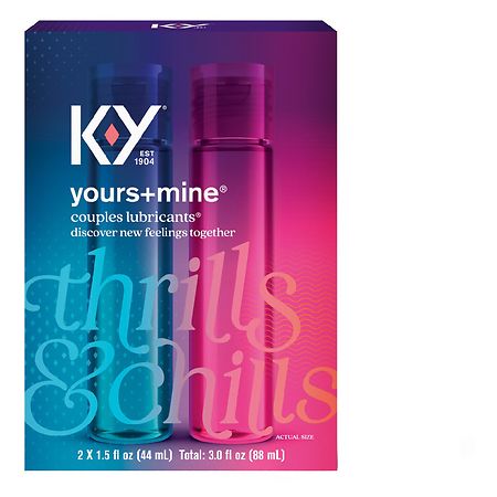 K-Y Yours + Mine Couples Personal Lubricants