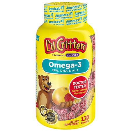 L'il Critters Gummy Omega-3 DHA Assorted