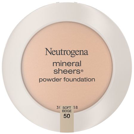 Neutrogena Mineral Sheers Powder Foundation Soft Beige 50