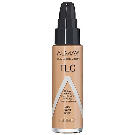 Almay TLC Truly Lasting Color 16 Hour Liquid Makeup SPF 15 Sand 06 260