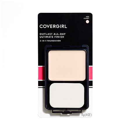 CoverGirl Ultimate Finish Outlast 3 in 1 Liquid Powder Makeup Ivory 405