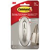 Command Traditional Hook Large Brushed Nickel-0
