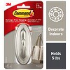 Command Traditional Hook Large Brushed Nickel-4