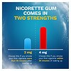 Nicorette Nicotine Gum to Stop Smoking, 2mg White Ice Mint-8