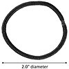 Scunci No Damage Gentle-Hold Elastic Hair Bands Small Black Black-3