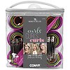 Conair Magnetic Multi-Size Hair Roller, Comb and Clip Set Bright Colors-2
