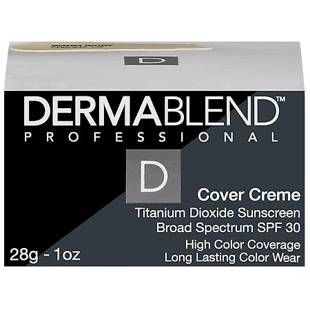 Dermablend Professional Cover Creme Titanium Dioxide Sunscreen With SPF 30 Warm Ivory