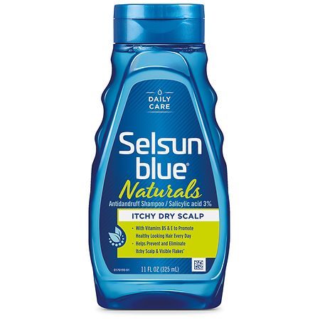 Selsun Blue Naturals Itchy Dry Scalp Dandruff Shampoo Citrus Blast