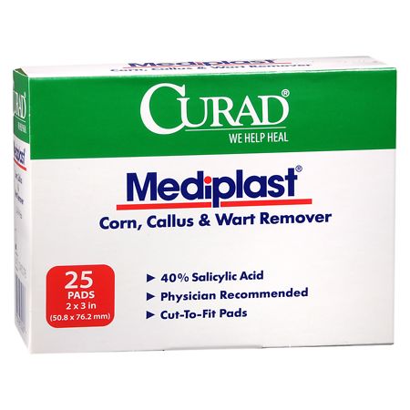 Curad Mediplast Corn, Callus & Wart Remover