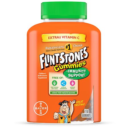 Flintstones Immunity Support Gummies Cherry, Raspberry, Orange