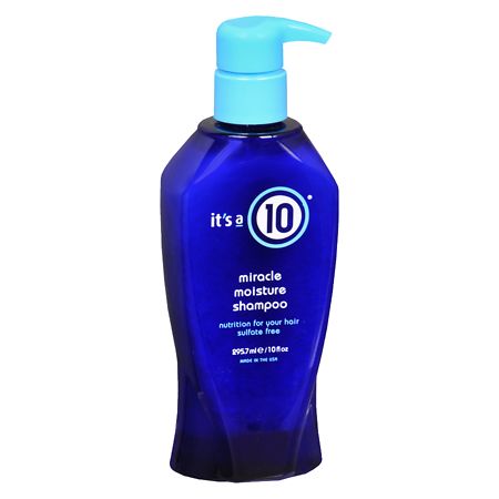 it's a 10 miracle moisture shampoo