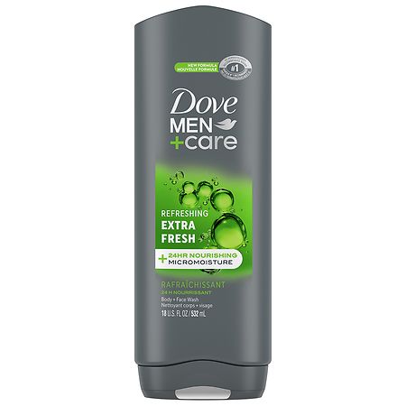 Dove Men+Care Body and Face Wash Refreshing Extra Fresh