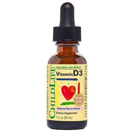ChildLife Vitamin D3 Liquid Natural Berry