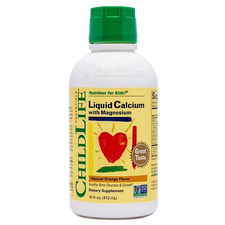 ChildLife Liquid Calcium with Magnesium Natural Orange