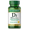 Nature's Bounty D3-5000 IU Vitamin Supplement Softgels-0