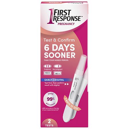 First Response Test & Confirm Pregnancy Test