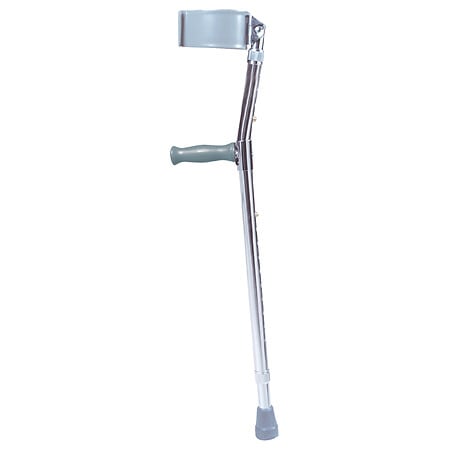 Drive Medical Lightweight Walking Forearm Crutches Tall Adult