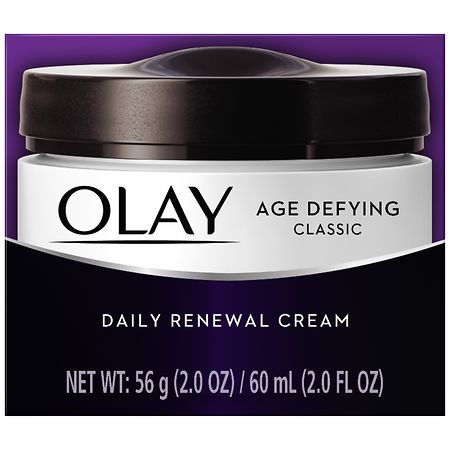 Olay Age Defying Classic Daily Renewal Cream, Face Moisturizer