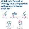 Children's Benadryl D Allergy Plus Congestion Liquid Grape-5
