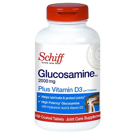 Schiff Glucosamine With Vitamin D3 And Hyaluronic Acid