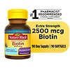 Nature Made Extra Strength Biotin 2500 mcg Softgels-2