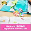 Post-it Flags, Bright Colors, .5 in., On-the-Go Dispenser-4