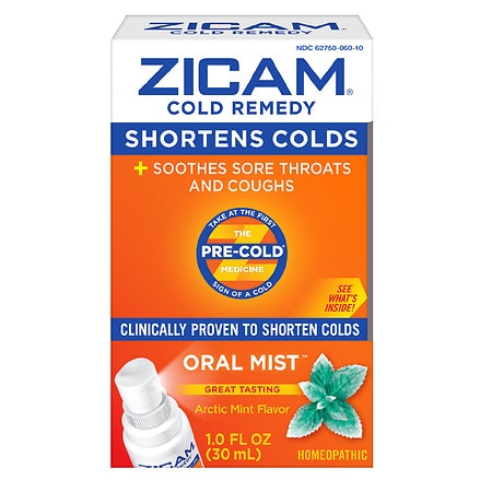 Zicam Cold Remedy Oral Mist Arctic Mint