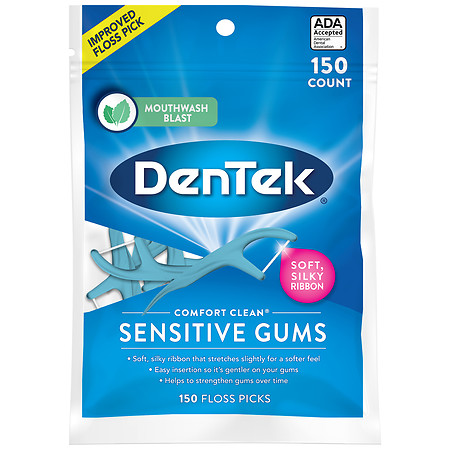DenTek Comfort Clean Floss Picks Cool Mint