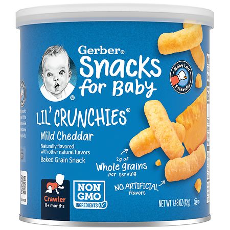 Gerber Lil' Crunchies Clean Label Project Mild Cheddar