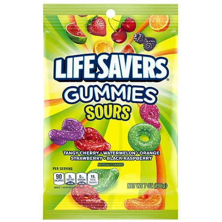 LifeSavers Sour Gummy Candy 5 Flavors Sours