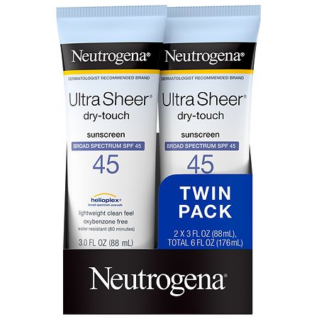 Neutrogena Ultra Sheer Dry-Touch SPF 45 Sunscreen Lotion